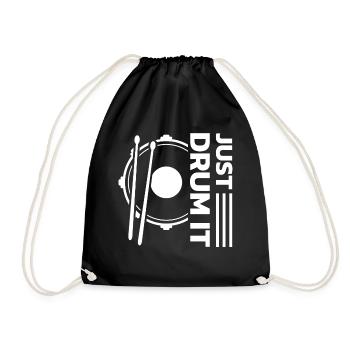 Drummers Drummers Drummers Drummers - Drawstring Bag - black - Front
