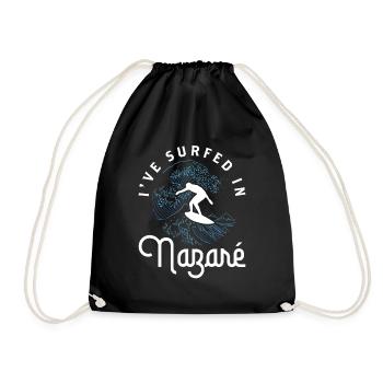 J’ai surfé à Nazaré Surfer Surfer Surfing - Sac de sport léger - noir - Devant