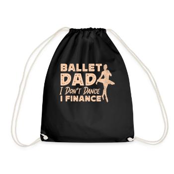 Ballet Danseuse Danse Ballerine - Sac de sport léger - noir - Devant