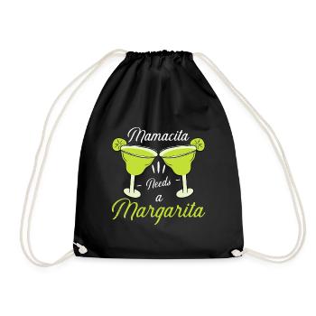 Mamacita a besoin de Margarita Funny Cinco de Mayo Drink - Sac de sport léger - noir - Devant
