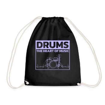 Drummers Drummers Drummers Drummers - Drawstring Bag - black - Front