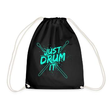 Drummers Drummers Drummers Drummers - Drawstring Bag - black - Front