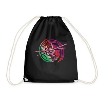 Drummers Drummers Drummers Drummers - Drawstring Bag - black - Front