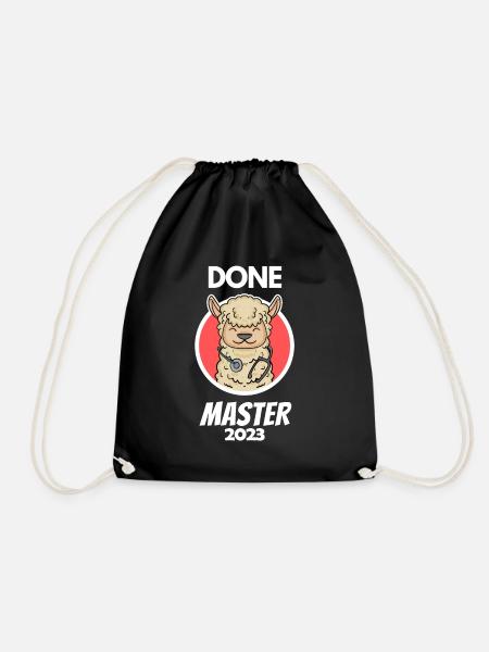 Master 2023 - Turnbeutel - Schwarz