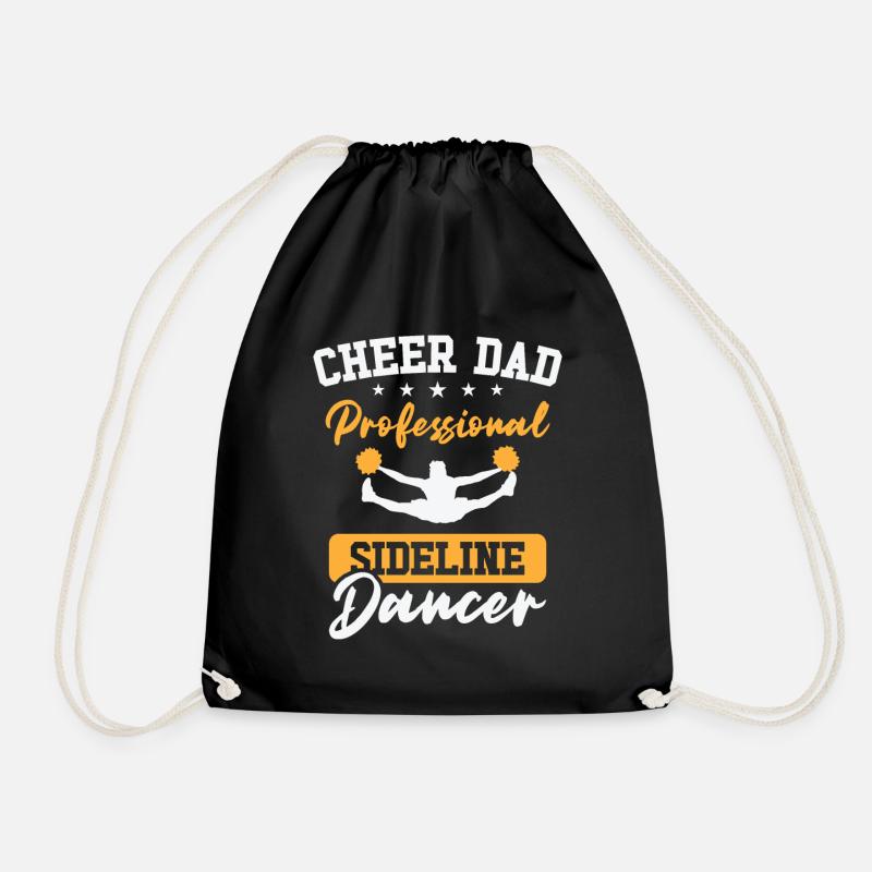 Cheerleader Stolzes Cheer Dad Cheerleading - Turnbeutel - Schwarz