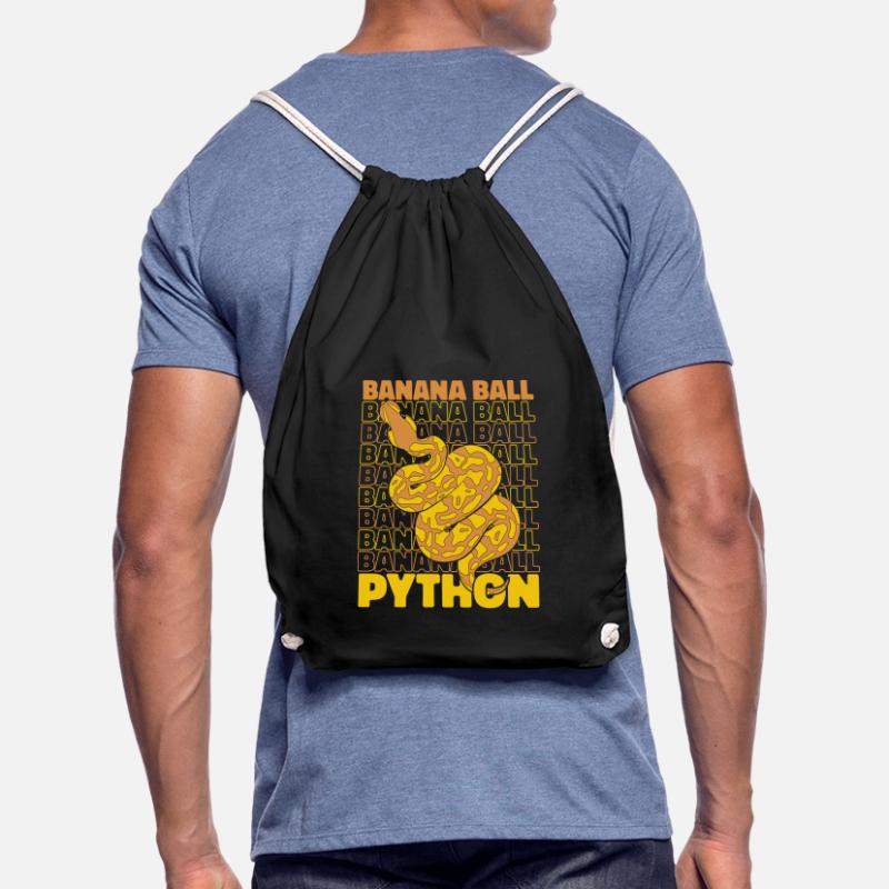 Boule de banane Python Serpent Python Boule de banane Sac de sport léger