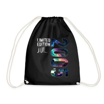 Edition Limitée 2005 Juillet Anniversaire Aurores Boréales - Sac de sport léger - noir - Devant