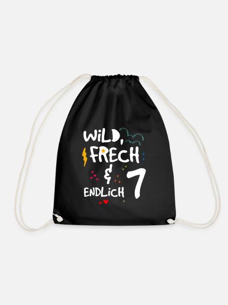 Wild Frech & endlich 7 - Turnbeutel - Schwarz