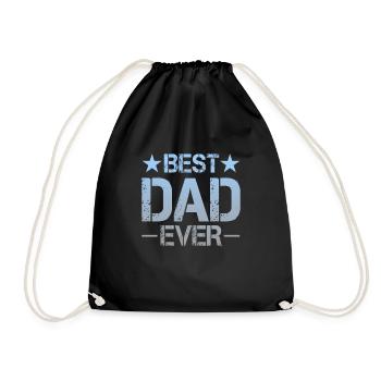 Bester Vater - Turnbeutel - Schwarz - Vorne