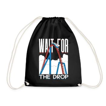 Attendez les montagnes russes Drop - Sac de sport léger - noir - Devant