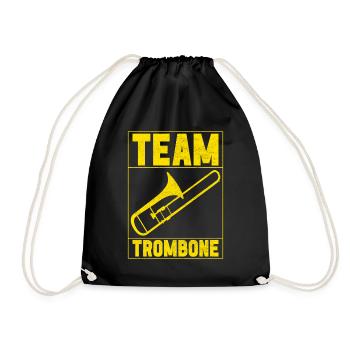 Posaune Trombone - Sac de sport léger - noir - Devant
