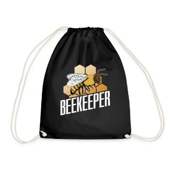 Apiculteurs Apiculteurs Apiculteurs Abeilles mellifères - Sac de sport léger - noir - Devant