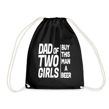 Le beau-père peut réparer tous les cadeaux pour le beau-père - Sac de sport léger - noir - Devant