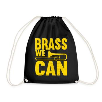 Posaune Trombone - Sac de sport léger - noir - Devant