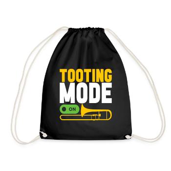 Posaune Trombone - Sac de sport léger - noir - Devant