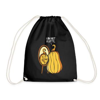 Pumpkin Latte Lover Café Pumpkin Spice Latte - Sac de sport léger - noir - Devant