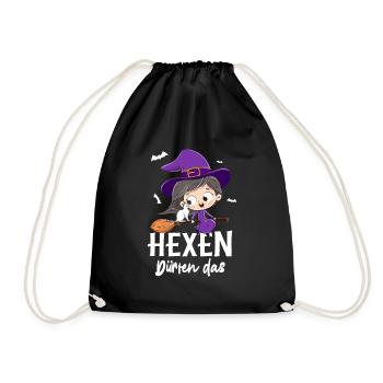 Hexen Dürfen Das - Turnbeutel - Schwarz - Vorne