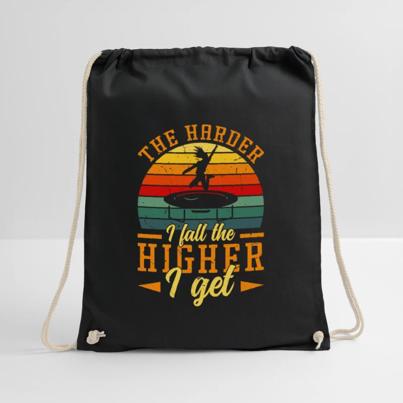 Plus je tombe, plus je monte Sac de sport léger