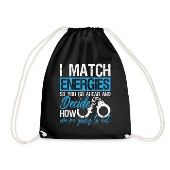 Agent de probation I Match Energies So Prison Guard - Sac de sport léger - noir - Devant