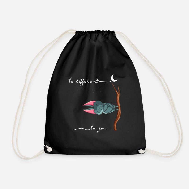 Be Different Bat Be You Autism Awareness Bat - Turnbeutel - Schwarz