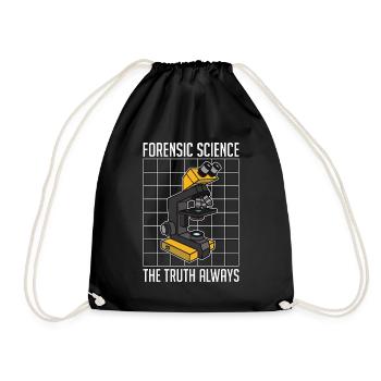 La science médico-légale La vérité toujours enquête - Sac de sport léger - noir - Devant