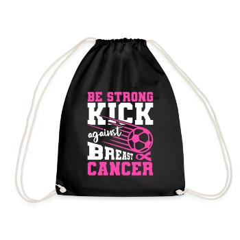 Cancer du sein Football - Sac de sport léger - noir - Devant