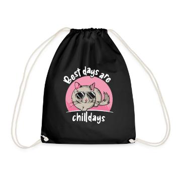 Les meilleurs jours sont les chilldays Longtail Longhair - Sac de sport léger - noir - Devant