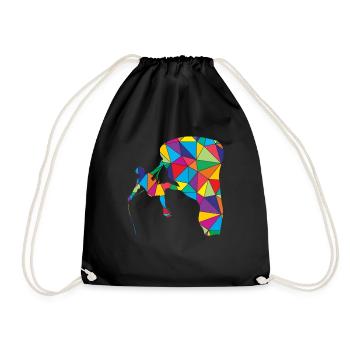 Grimpeur Polygone Climber - Sac de sport léger - noir - Devant