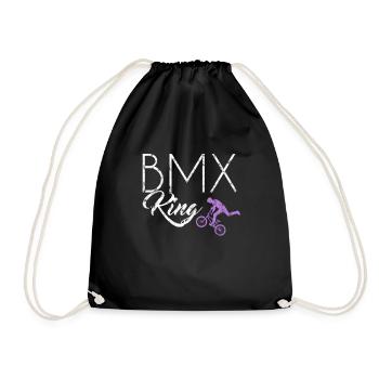 Le roi du BMX - Sac de sport léger - noir - Devant