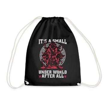 Greek Mythology It's A Small Under World Ancient - Drawstring Bag - black - Front