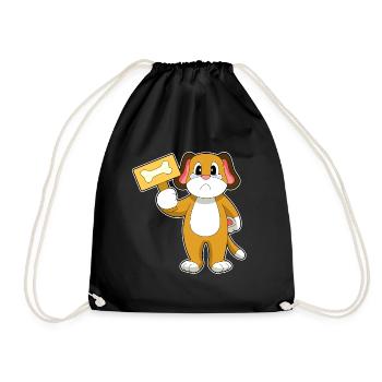 Os de chien - Sac de sport léger - noir - Devant