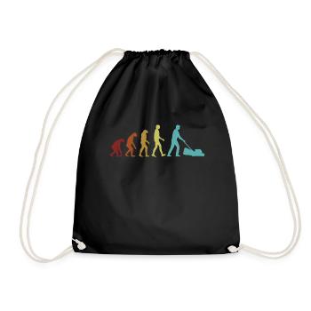 Gardening Evolution Horticulture Allotment Garden - Drawstring Bag - black - Front