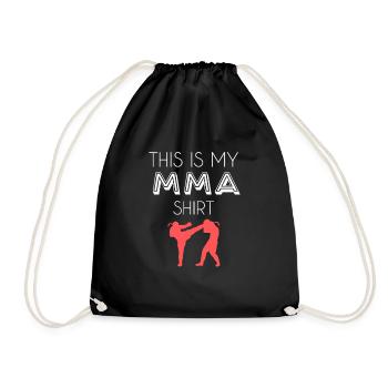 Chemise MMA - Sac de sport léger - noir - Devant