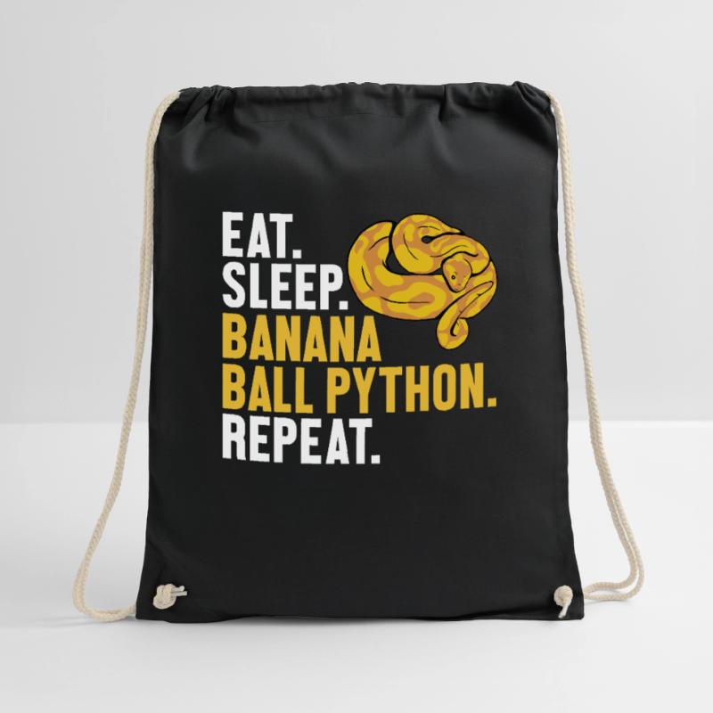 Manger dormir Boule de banane Python Répéter Boule de banane Sac de sport léger
