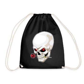 Skull Dart Dart Dart - Sac de sport léger - noir - Devant