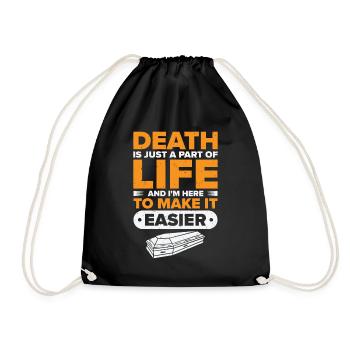 Directeur funéraire Undertaker Morgue - Sac de sport léger - noir - Devant