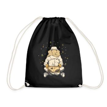 Apiculteur Yoga Apiculteur Méditation Bee Yoga - Sac de sport léger - noir - Devant