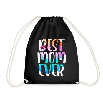 Meilleure fête des mères de tous les temps - Sac de sport léger - noir - Devant