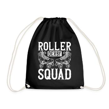 Roller derby - Drawstring Bag - black - Front