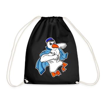 Mouette capitaine Faust - Sac de sport léger - noir - Devant