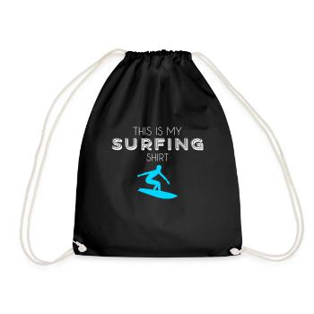 Chemise de surf - Sac de sport léger - noir - Devant