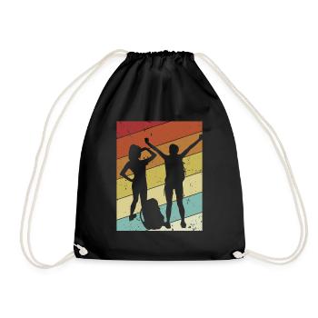 Randonnée en montagne Randonnées Randonnées - Sac de sport léger - noir - Devant