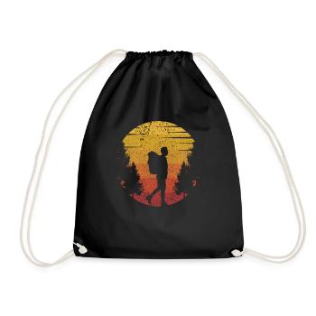 Randonnée en montagne Randonnées Randonnées - Sac de sport léger - noir - Devant