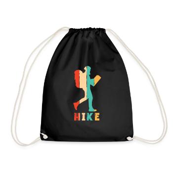 Trekking Randonnée Randonnée Randonnée Randonnée pédestre - Sac de sport léger - noir - Devant