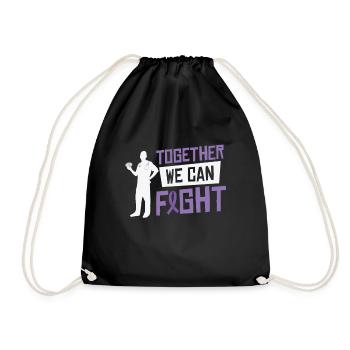 Alzheimer's Awareness Brain Doctors Health - Drawstring Bag - black - Front