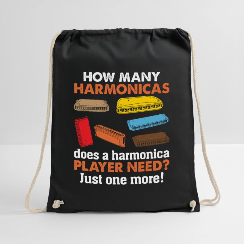 How Many Harmonicas Does A Harmonica Player Needs? Drawstring Bag