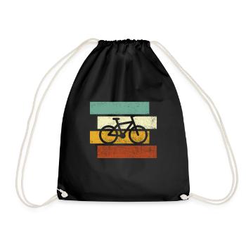 Vélo Rétro - Sac de sport léger - noir - Devant