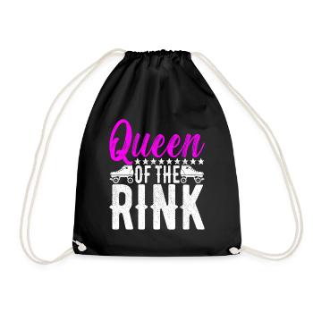 Roller derby - Drawstring Bag - black - Front