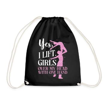 Ballet Danseuse Danse Ballerine - Sac de sport léger - noir - Devant