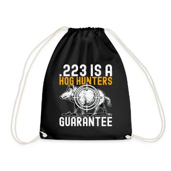 Chasseurs Chasse au sanglier - Sac de sport léger - noir - Devant